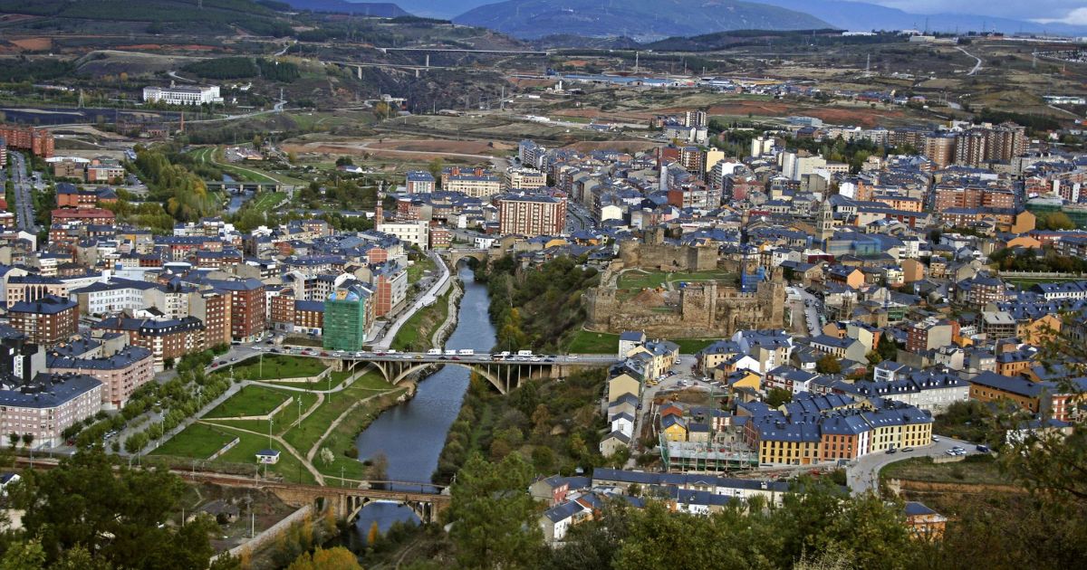 Foto aérea Ponferrada | Portal Bierzo