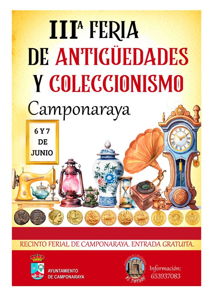 3 feria de antigüedades y coleccionismo de Camponaraya | Portal Bierzo
