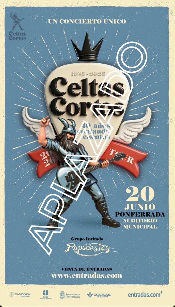 Ponferrada aplaza el concierto de Celtas Cortos por el playoff de ascenso de la Ponferradina frente al Celta Fortuna