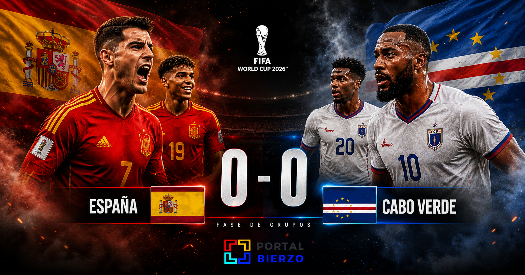 España Cabo Verde Mundial 2026 | Portal Bierzo