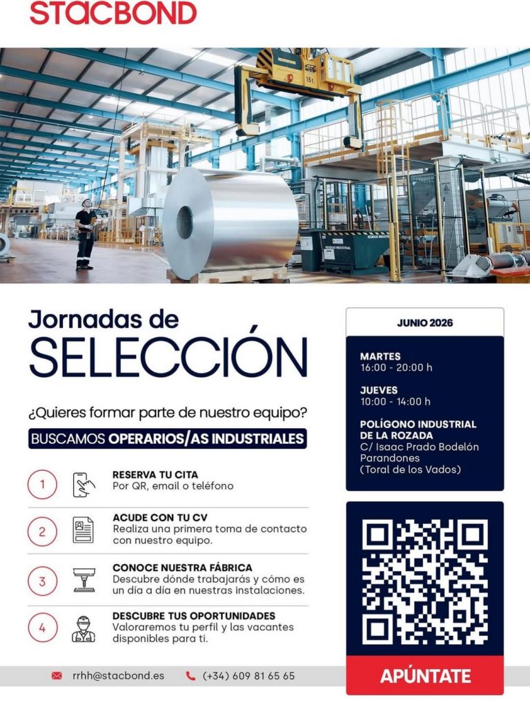 Oferta empleo STACBOND | Portal Bierzo
