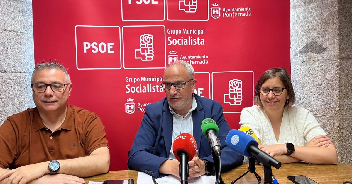 Rueda presa PSOE Ponferrada