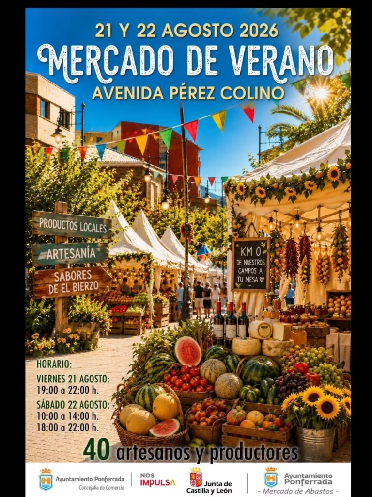 Mercado de Verano Ponferrada 2026 | Portal Bierzo